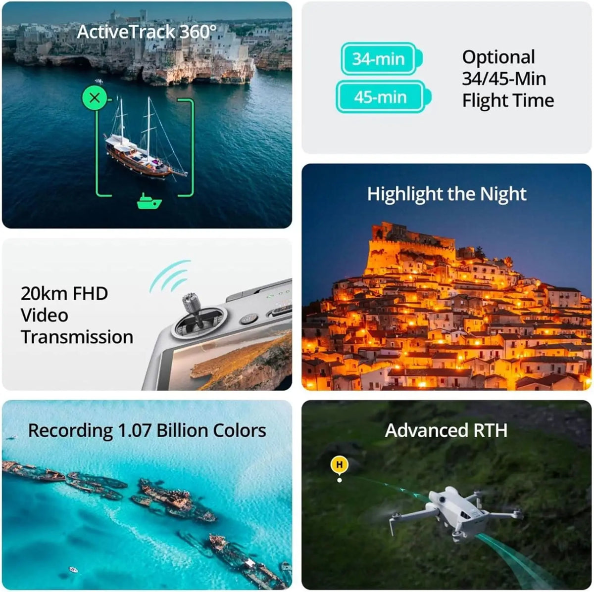 DJI Mini 4 Pro 4K Camera Drone With Smart Controller