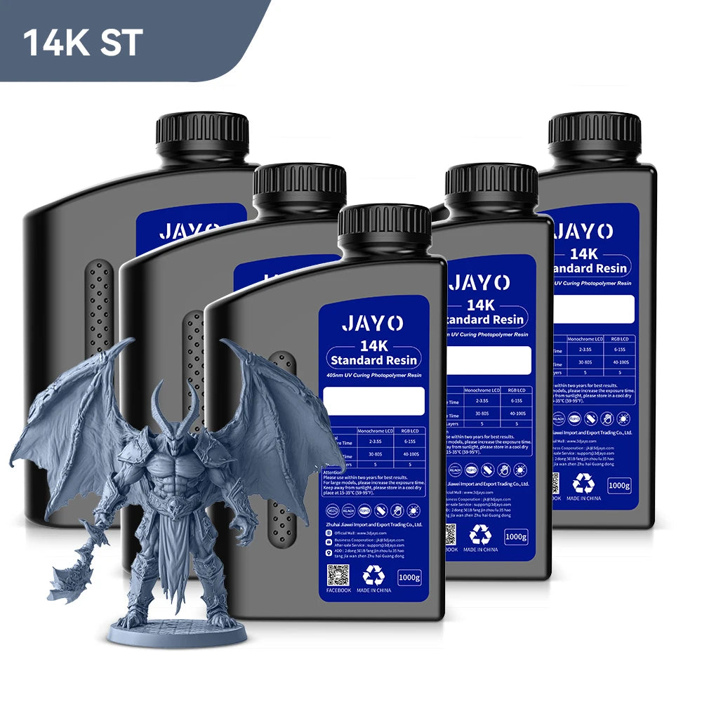 JAYO High Precision UV Photopolymer Resin For LCD 3D Printers