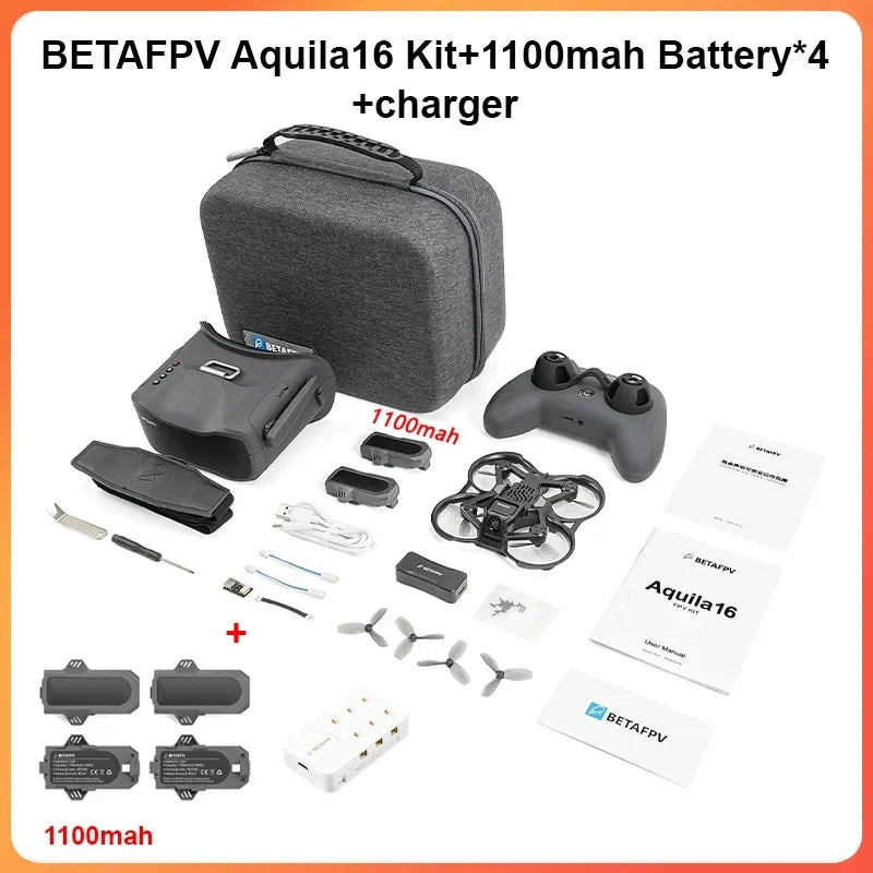 Betafpv Aquila16 Fpv Brushless Racing Drone Quadcopter Kit