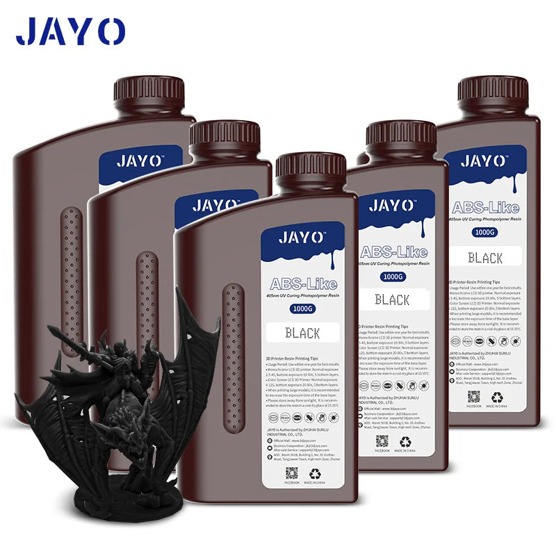 JAYO High Precision UV Photopolymer Resin For LCD 3D Printers