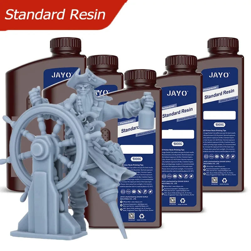 JAYO 5kg Liquid Photopolymer Resin high precision UV Resin apply Photon/Photon S/Photon Mono For LCD 3D Printer Printing Materia