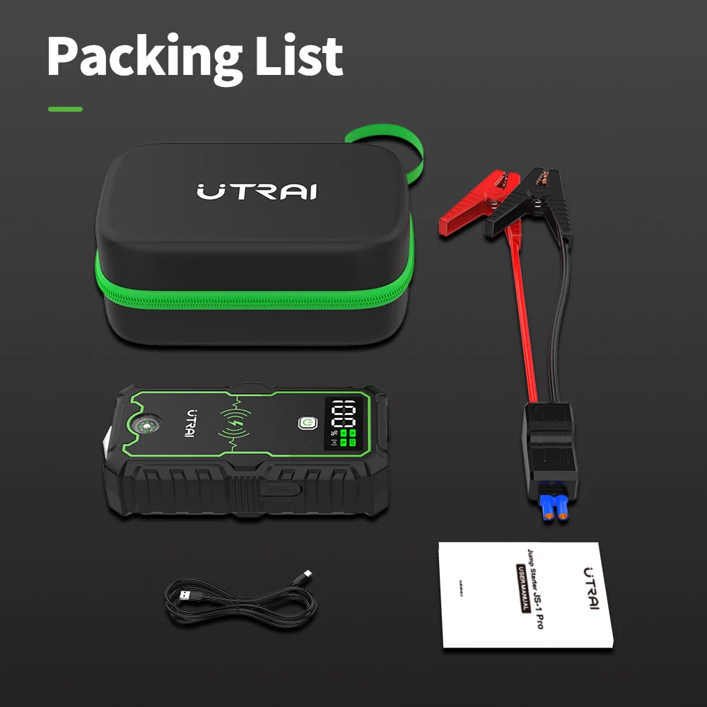 UTRAI Jump Starter Power Bank 4000A 12V Car Booster