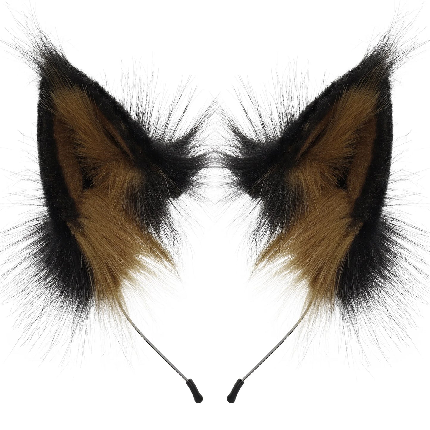 HiriginCN Fox Ear Hair Band Faux Fur Costume Headband