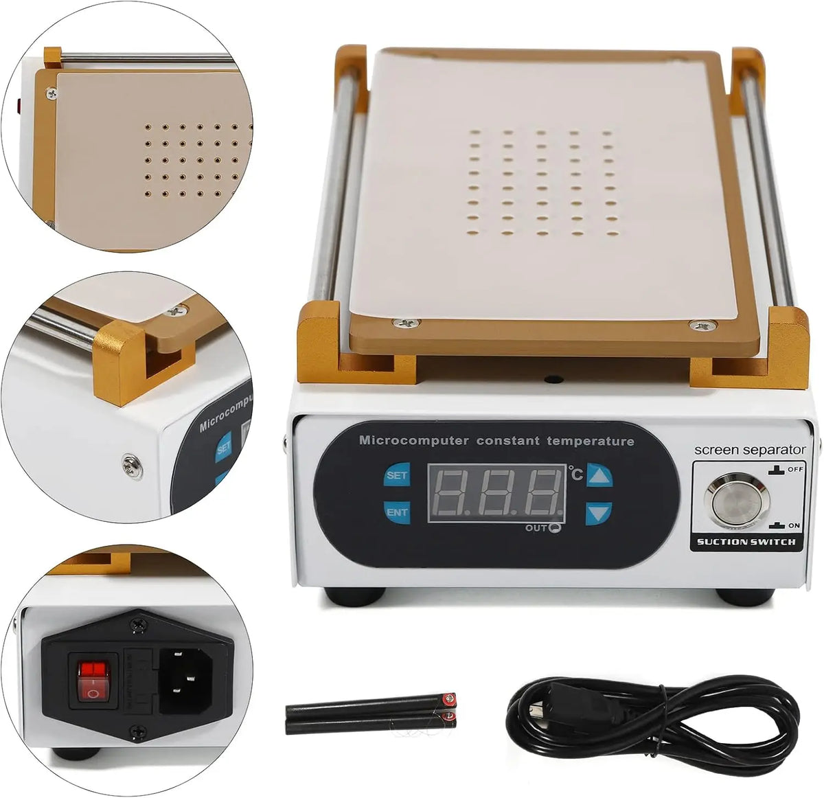 LCD Screen Separator Machine With Built In Vacuum Pump