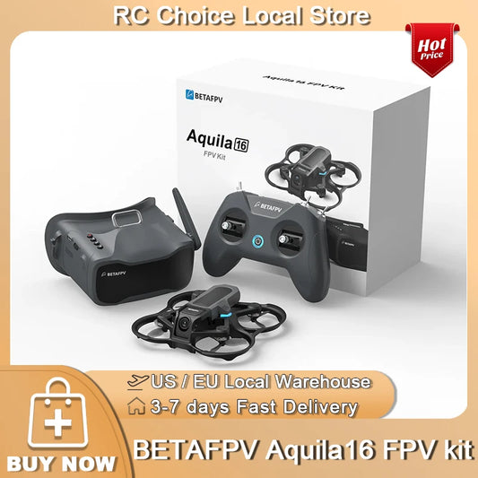 Betafpv Aquila16 Fpv Brushless Racing Drone Quadcopter Kit