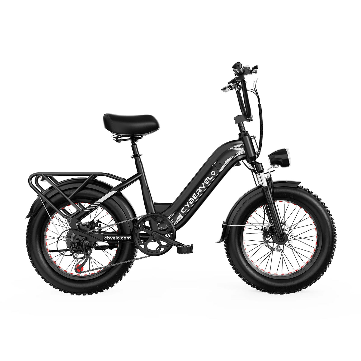 Cybervelo Electric Bike With Long Range Battery Pack