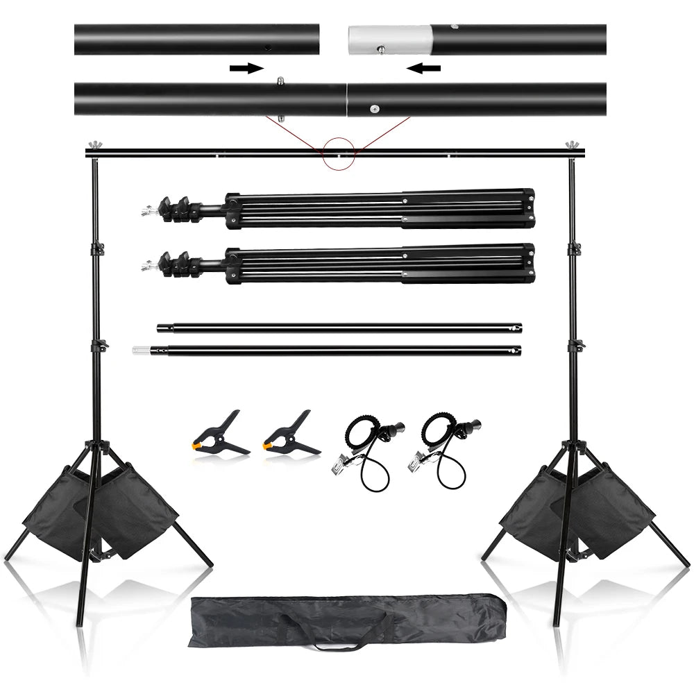 SH Background Stand For Studio Photography And Video Backdrop