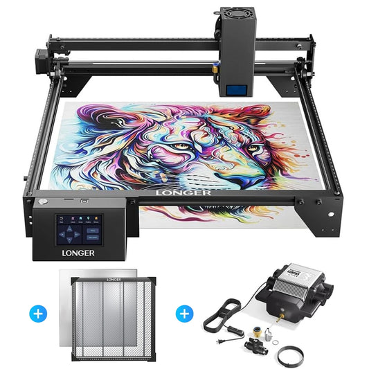 LONGER3D RAY5 20W Laser Engraving Machine with Air Pump Kit