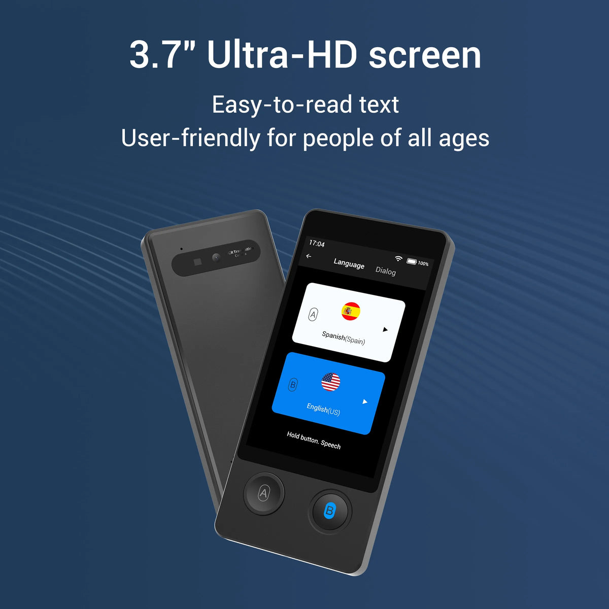 Wooask W12 Real Time Voice Translator With 144 Languages