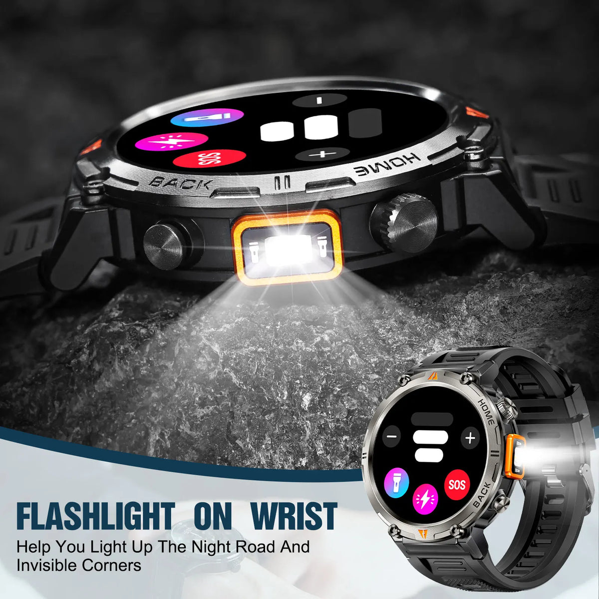 Eigiiis Ke3 Bluetooth Call Smartwatch With Heart Rate Tracking