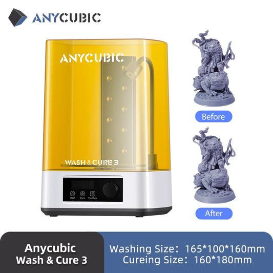 Anycubic Wash And Cure Resin 3D Printer Wash Curing Station