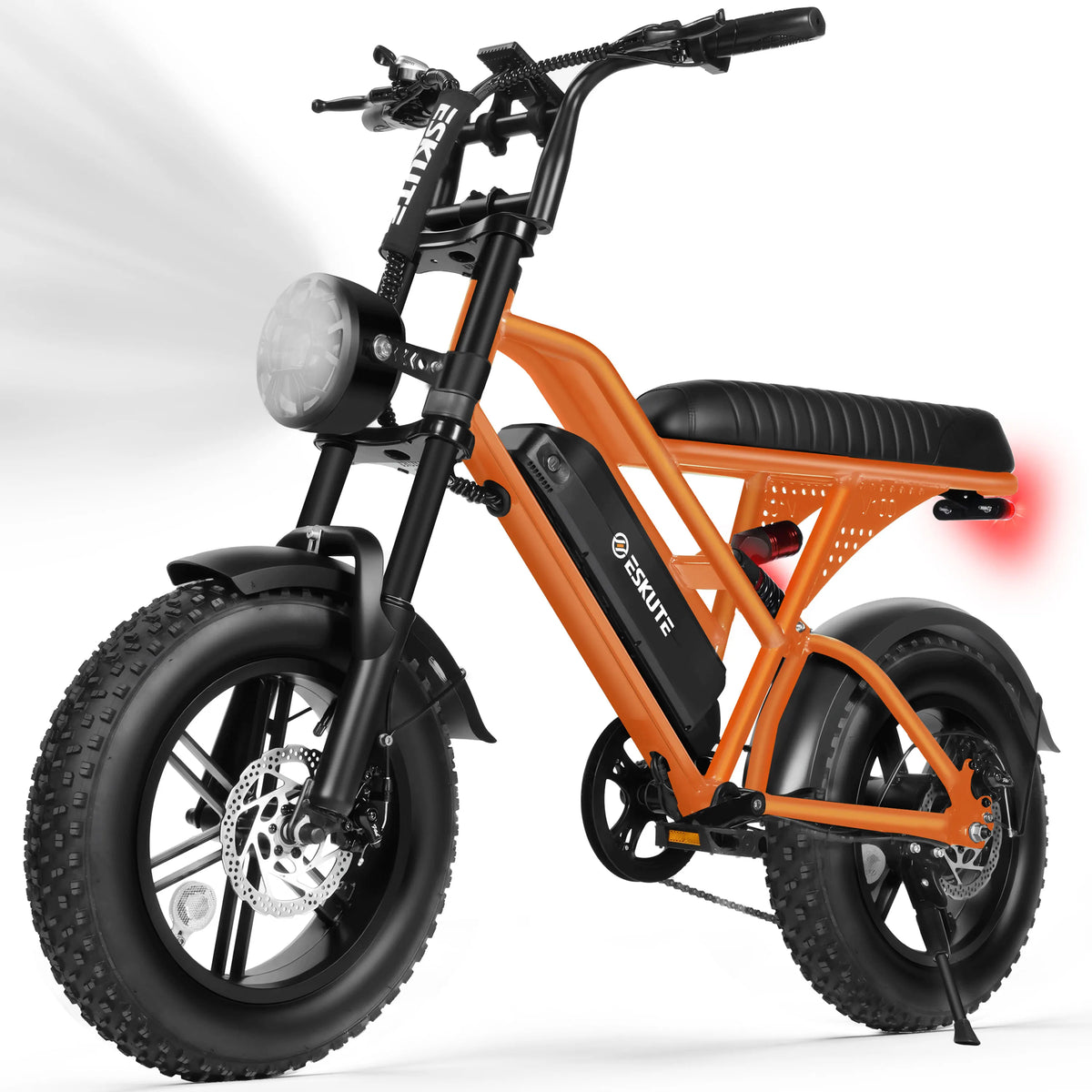 Eskute V100 Electric Dirt Bike Dual Suspension 60 Mile Range