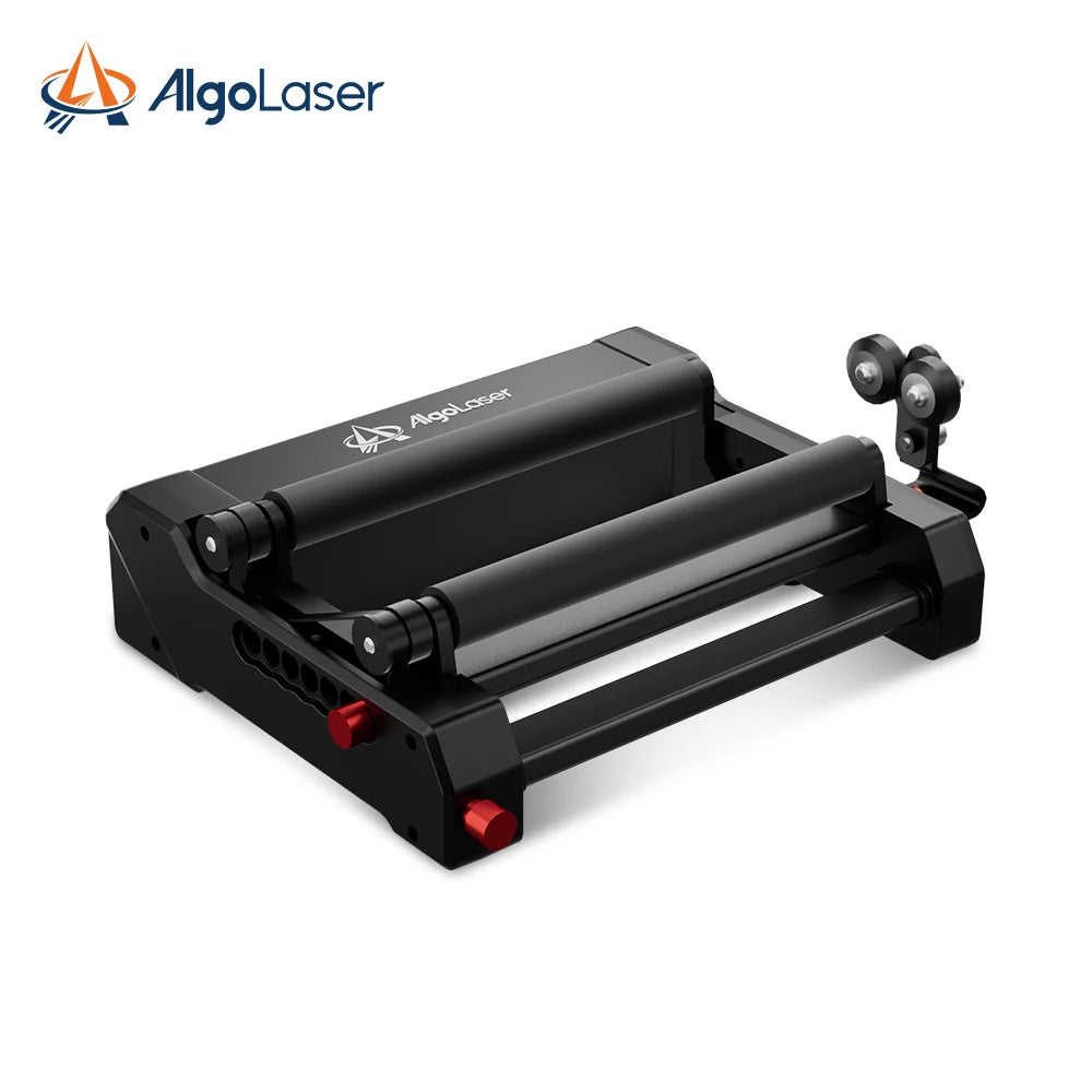 AlgoLaser Engraver Rotary Roller Rotary Chuck for 4 in-1 Multi-Functional Laser Rotary Roller Y-axis Jaw Chuck for Engraving