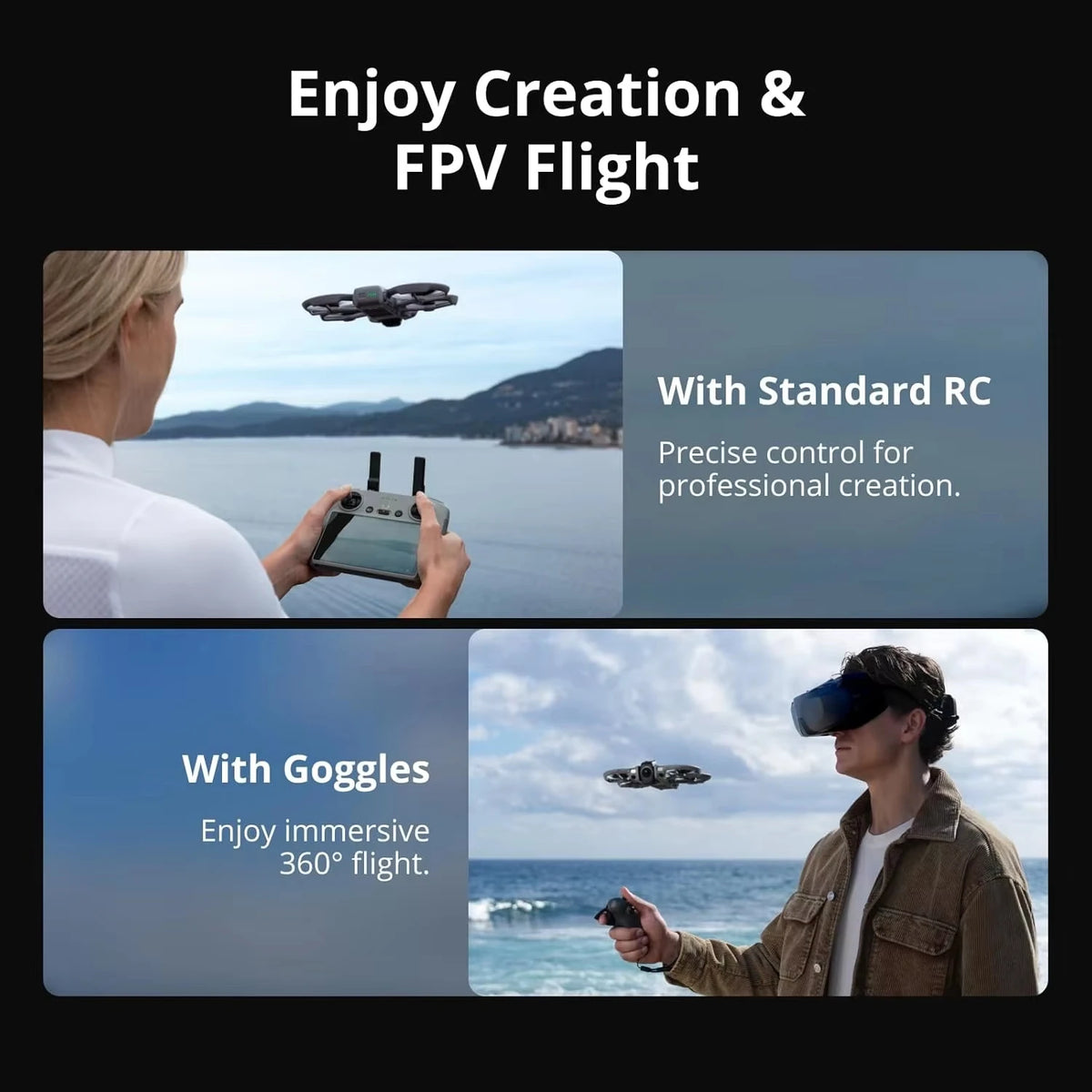 DJI Avata 360 8K 360 Camera Drone For Professional Videography