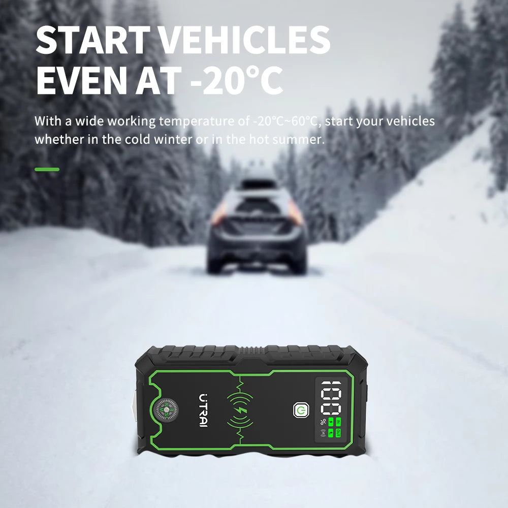 UTRAI Jump Starter Power Bank 4000A 12V Car Booster
