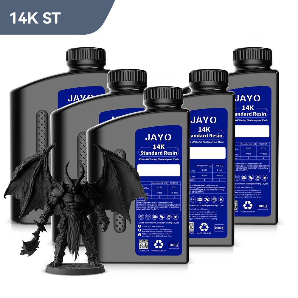 JAYO 5kg Liquid Photopolymer Resin high precision UV Resin apply Photon/Photon S/Photon Mono For LCD 3D Printer Printing Materia