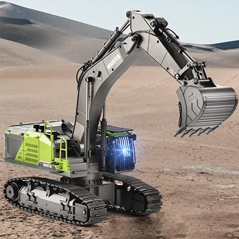 Huina RC Excavator Remote Control Construction Digger Toy