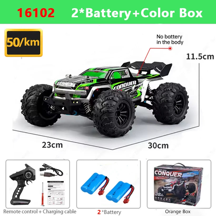 SUCHIYURC 4WD Remote Control Monster Truck With LED Lights