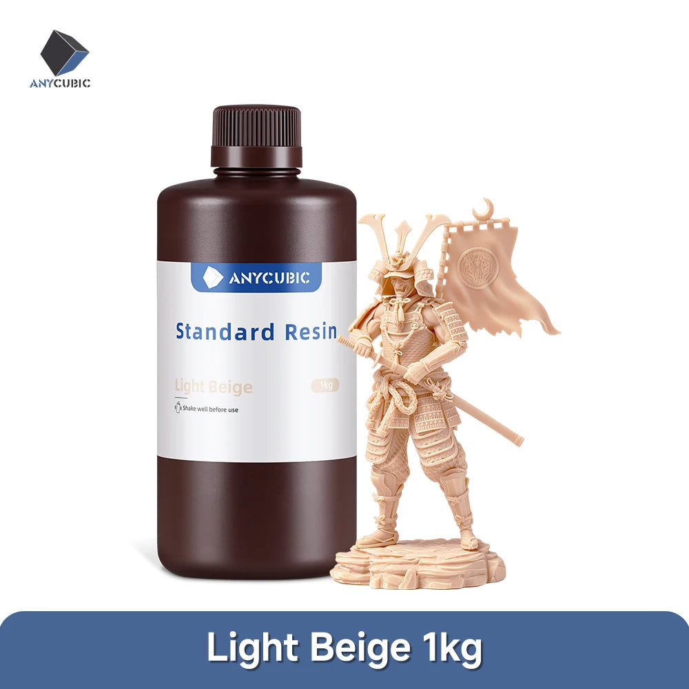 Anycubic Standard 405nm UV Photopolymer Resin for LCD 3D Printers