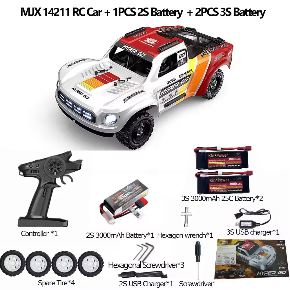 MJX Hyper Go Brushless 4WD RC Short Course Racing Truck