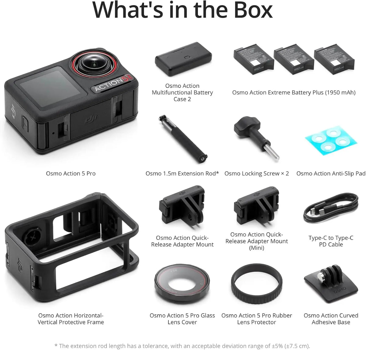 DJI Osmo Action 5 Pro 4K Waterproof Video Camera