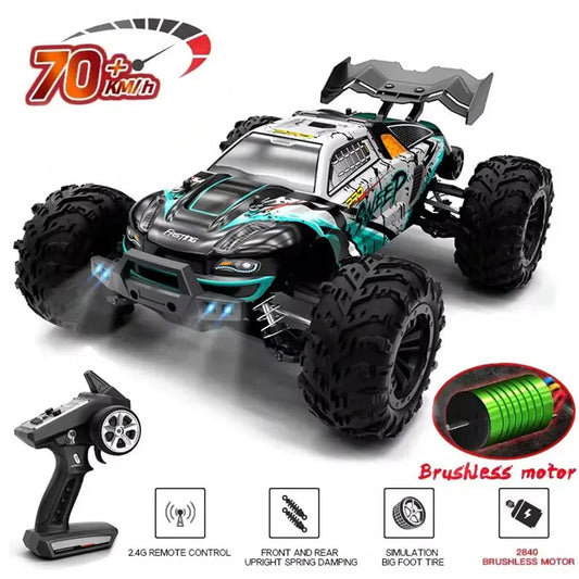 SUCHIYURC 4WD Remote Control Monster Truck With LED Lights