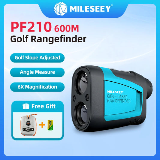 MiLESEEY PF210 PF2E PF240 Golf Laser Rangefinder 6X Monocular