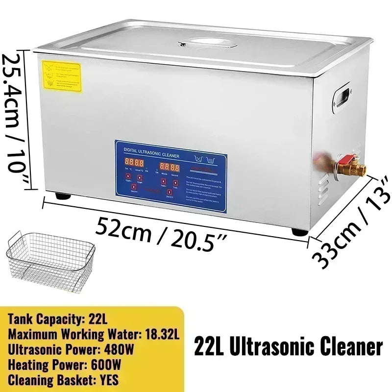 VEVOR Professional Ultrasonic Cleaner for Jewelry, Watches and Metal Tools