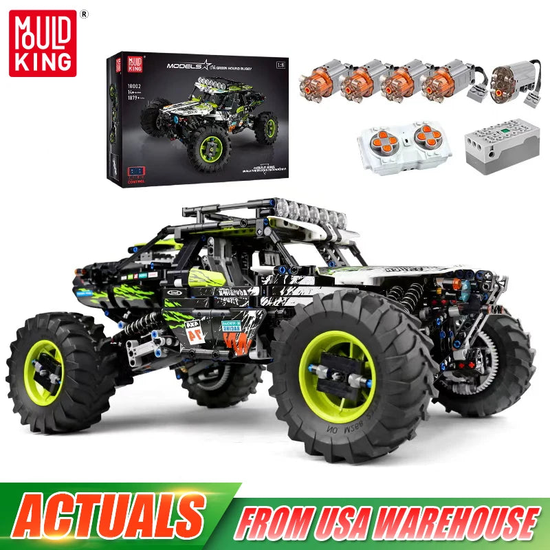Mould King 4WD RC Buggy Building Blocks Assembly Kit