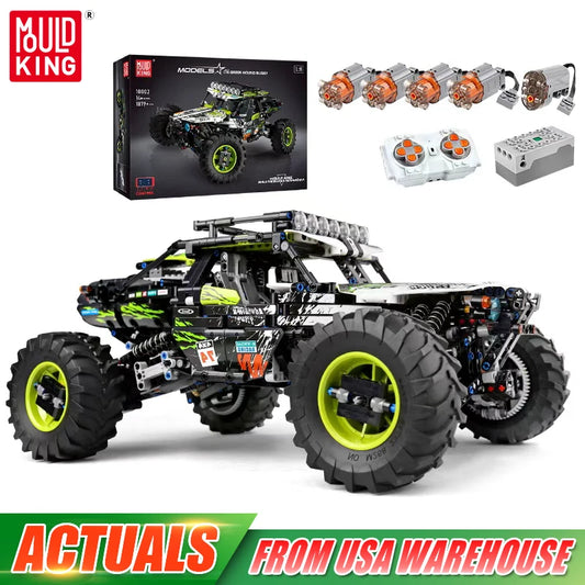 Mould King 4WD RC Buggy Building Blocks Assembly Kit