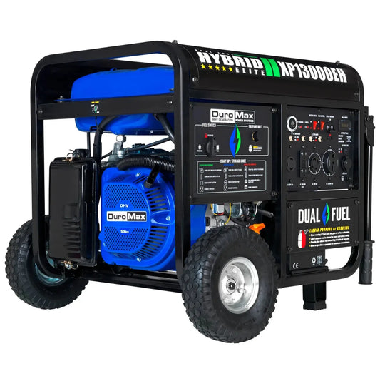 13000 watt portable dual fuel gas propane generator