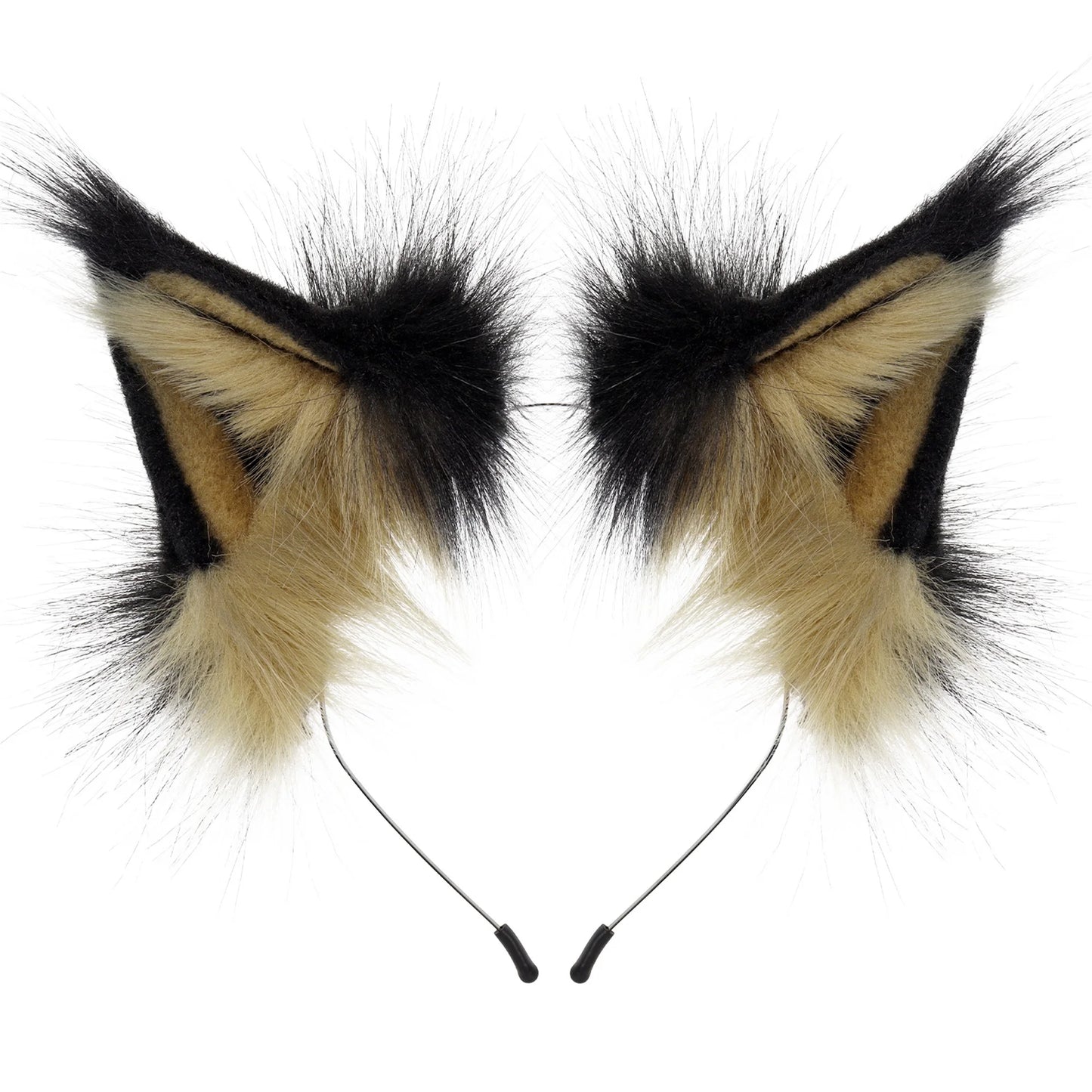 HiriginCN Fox Ear Hair Band Faux Fur Costume Headband