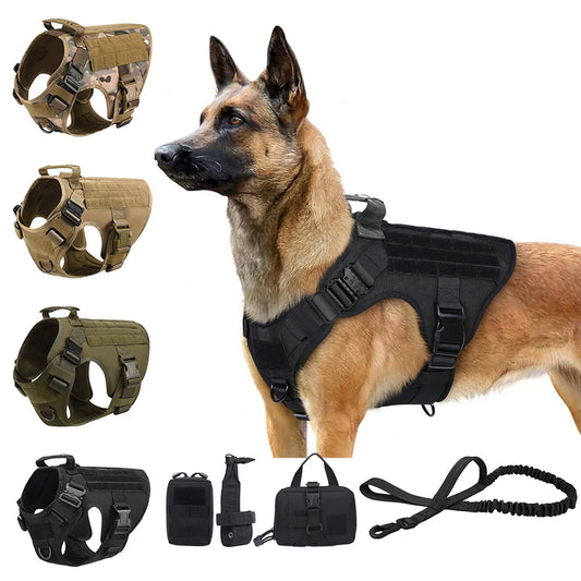 Petavel Tactical Padded Dog Harness With Quick Release Buckle