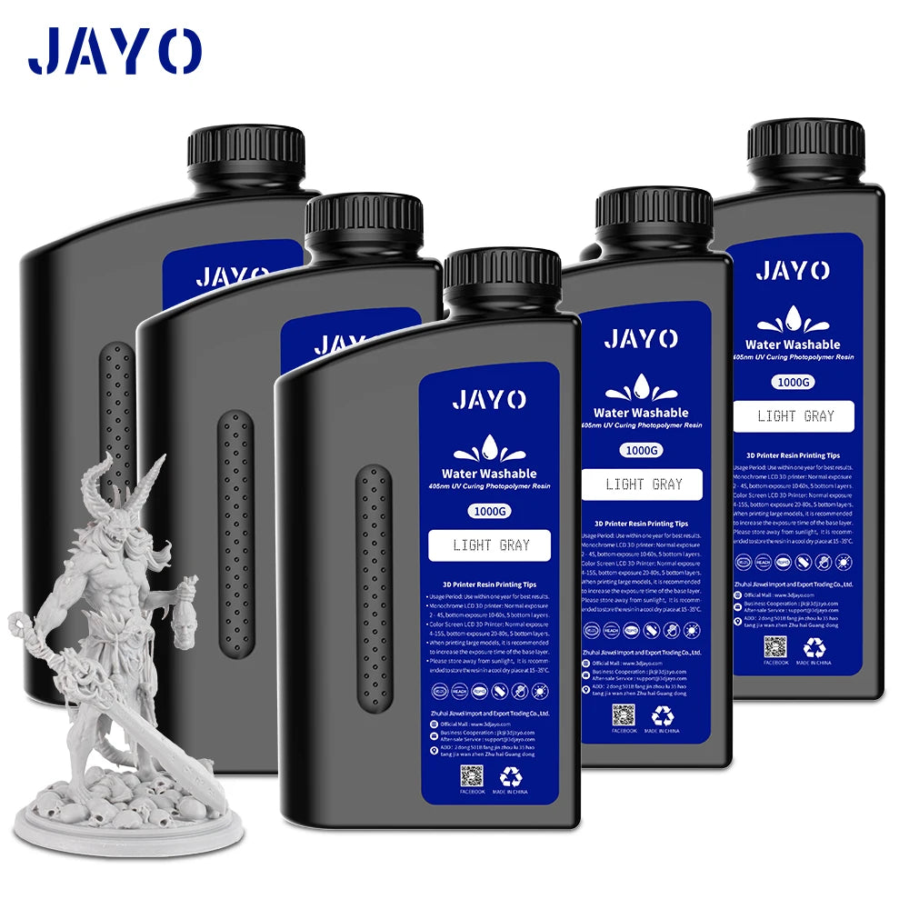 JAYO 5kg Liquid Photopolymer Resin high precision UV Resin apply Photon/Photon S/Photon Mono For LCD 3D Printer Printing Materia