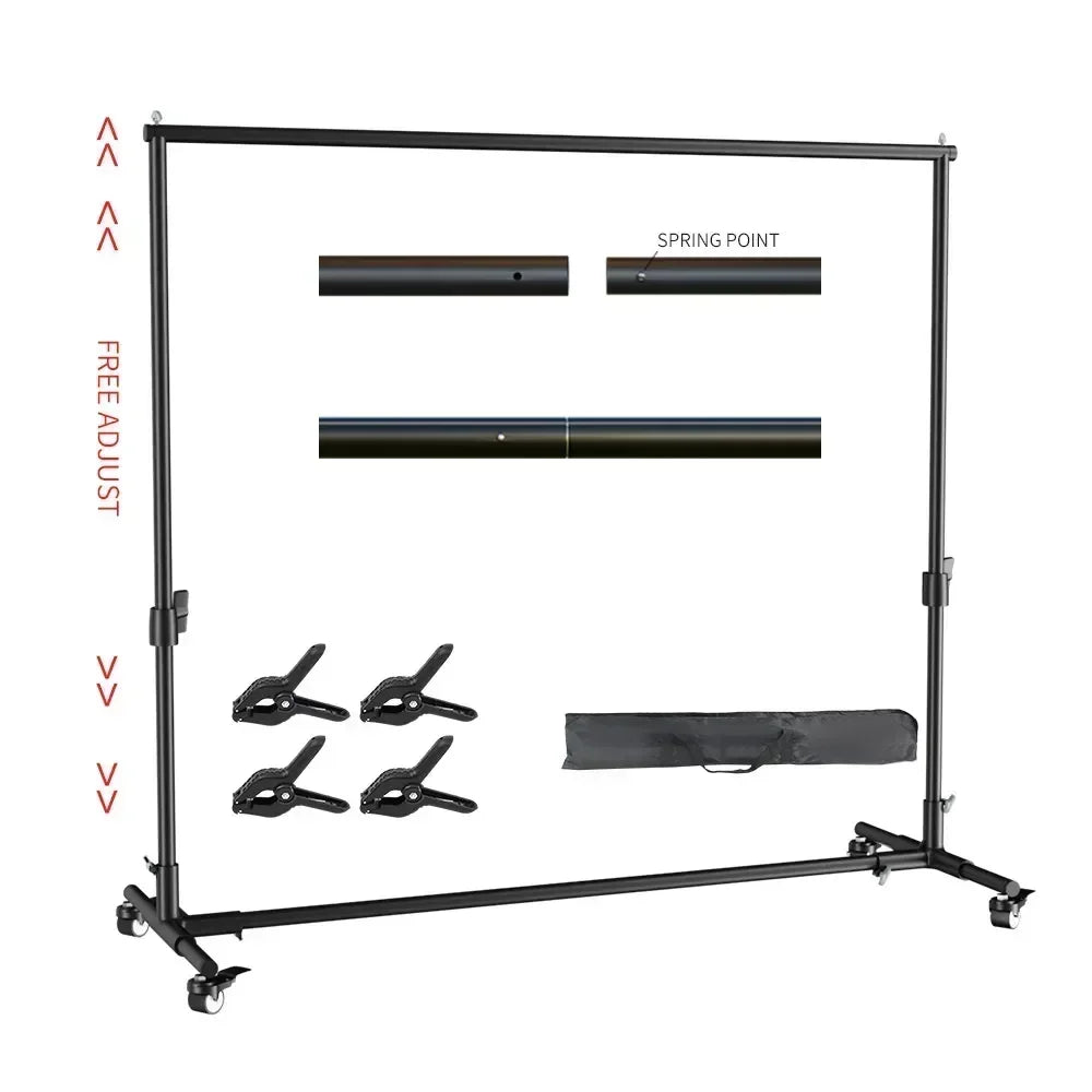 SH Background Stand For Studio Photography And Video Backdrop
