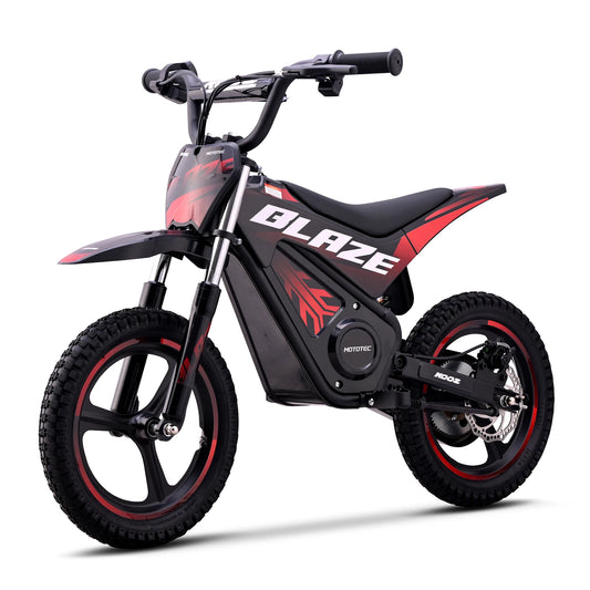 Kooz 350W Electric Dirt Bike For Kids Dual Speed Mode