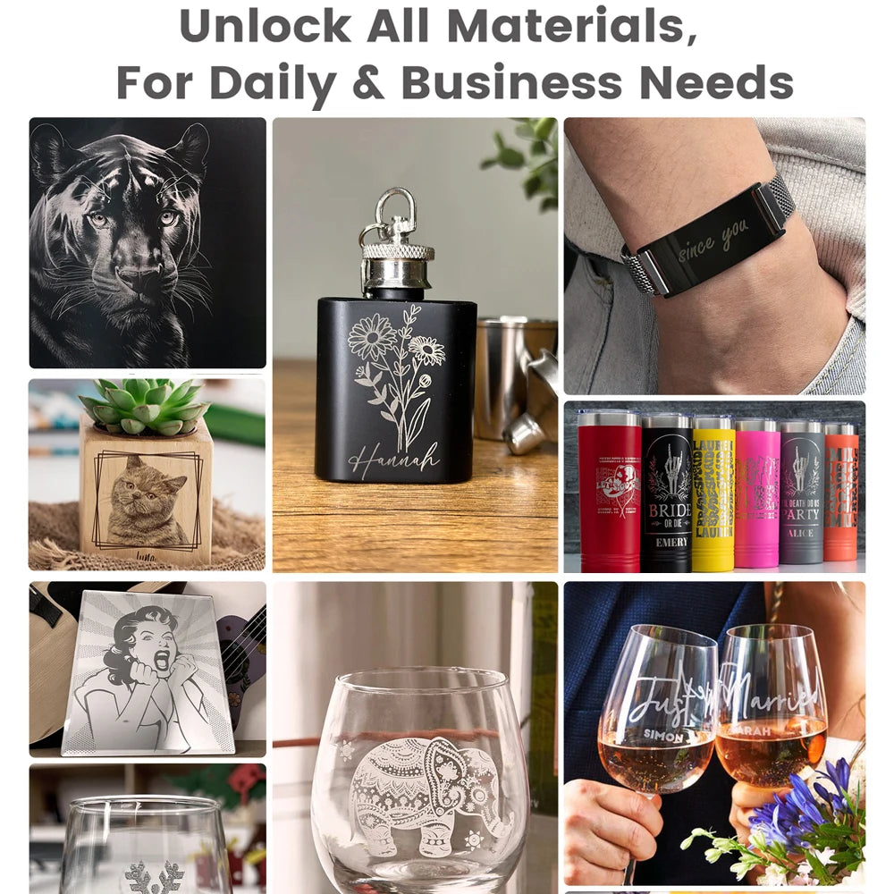 AlgoLaserCNC CNC Laser Cutter Engraver With WiFi And Offline PWM