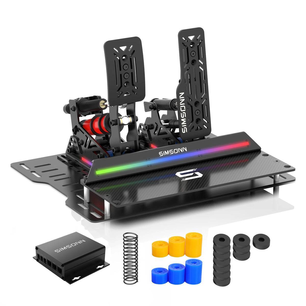 Simsonn Pro X Ultra Sim Racing Pedals With Vibration Motor