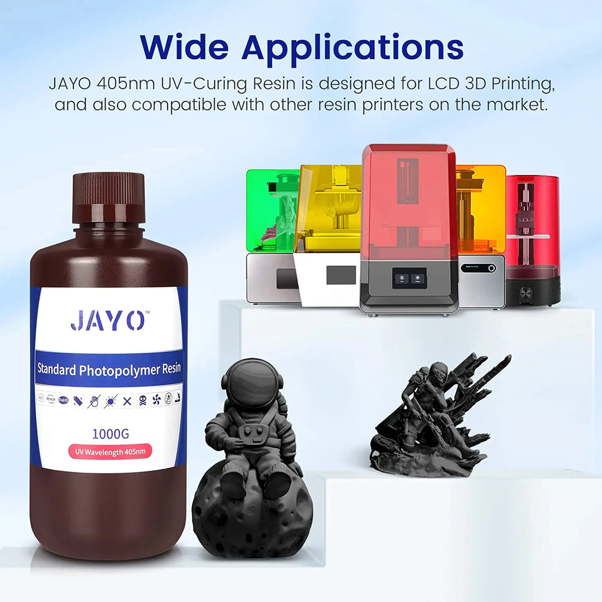 JAYO High Precision UV Photopolymer Resin for LCD 3D Printers