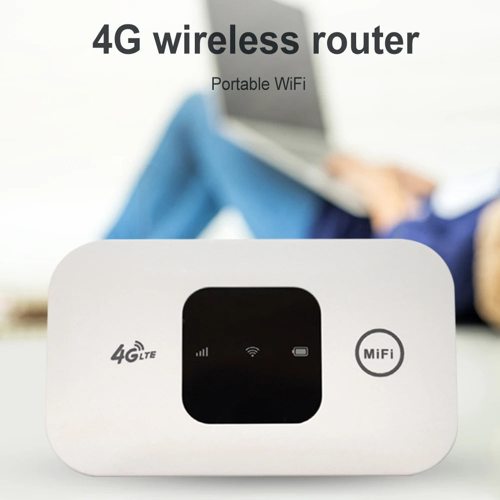 4G Pocket WiFi Router 150Mbps Mobile Hotspot SIM Slot