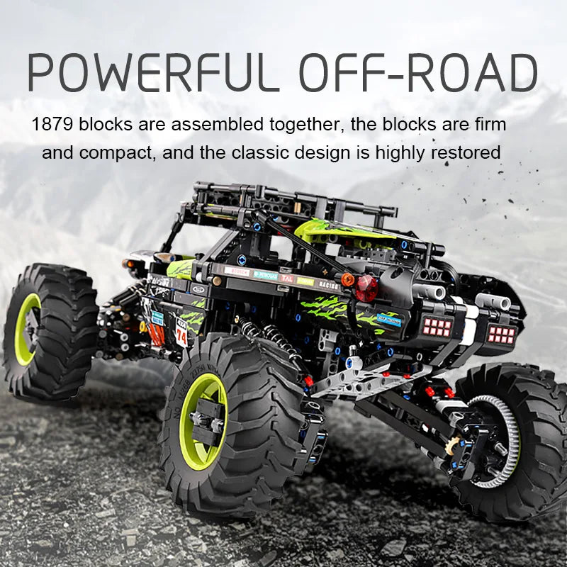 Mould King 4WD RC Buggy Building Blocks Assembly Kit