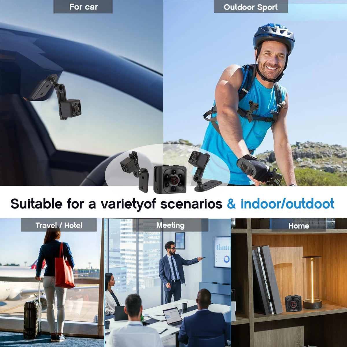 Xbibi Mini 1080P Full HD Security Surveillance Camera