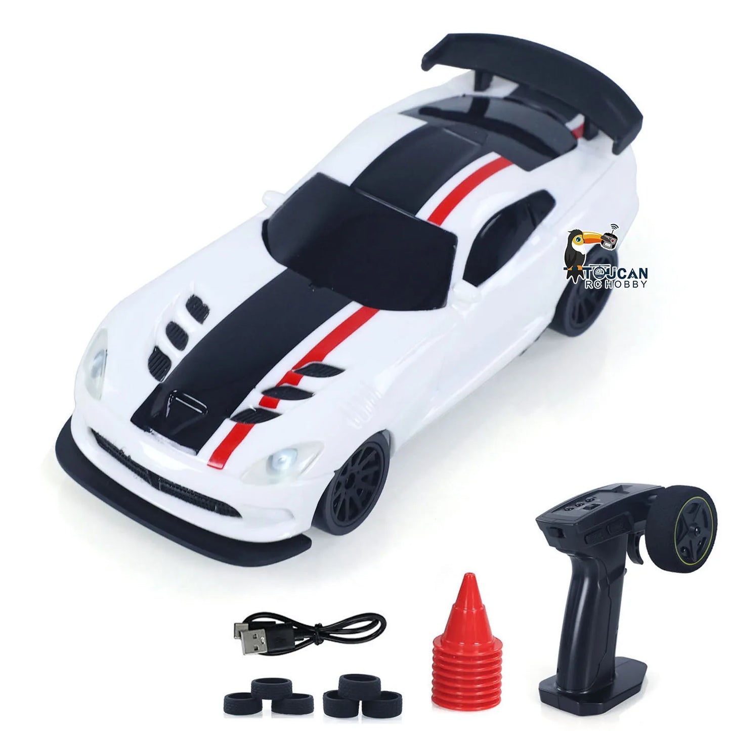 US Stock RC Drift Car 1/43 RTR Race 4WD Gyro Four-wheel Drive Radio Control High Speed Model 2.4G Racing Drifting Cars Toy Model