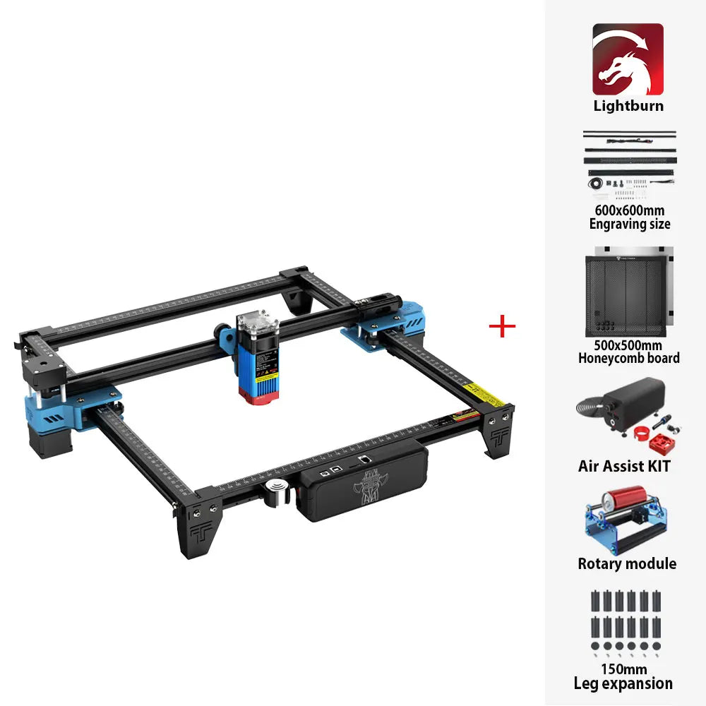 Two Trees TTS55 Laser Engraver Cutter 300x300mm Work Area