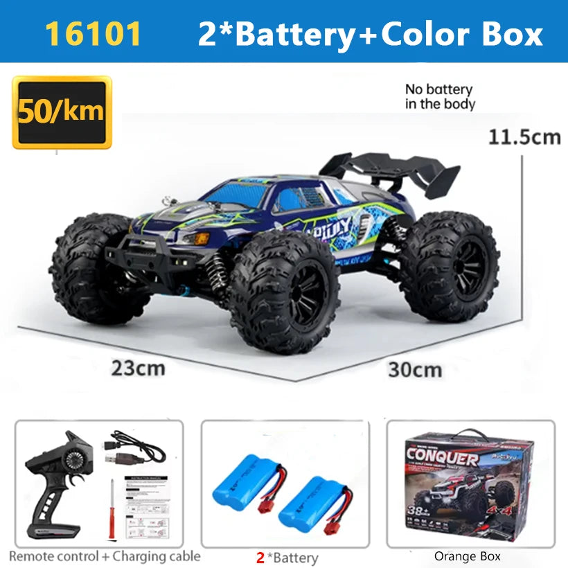 SUCHIYURC 4WD Remote Control Monster Truck With LED Lights