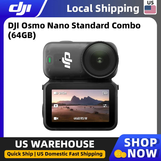 DJI Osmo Nano Standalone Camera For Cinematic 4K Video
