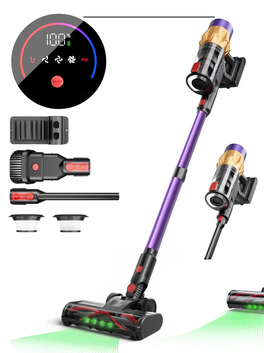 BlossomCleaning Cordless Vacuum Cleaner 550W 45KPa Portable