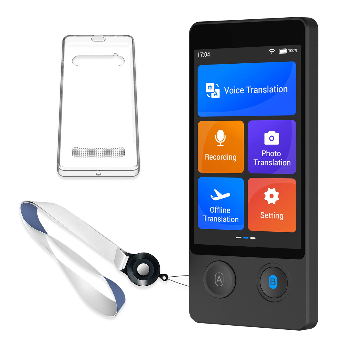 Wooask W12 Real Time Voice Translator With 144 Languages