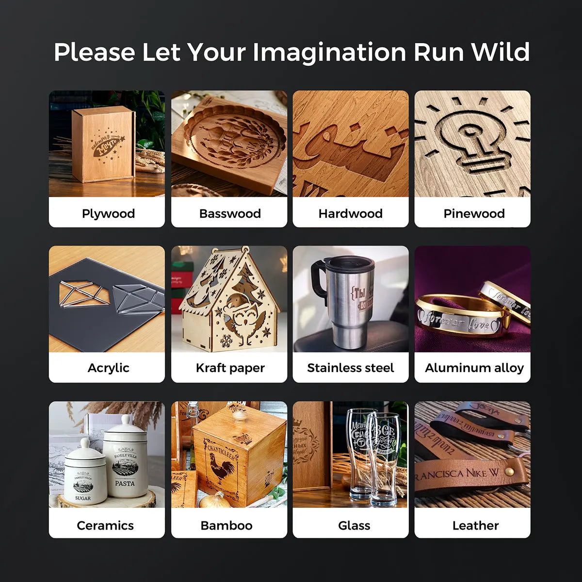 Longer RAY5 10W Laser Engraver For Wood Metal Leather