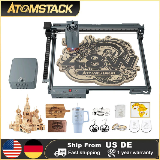 Atomstack A20 Pro V2 Laser Engraver 20W Quad Laser Cutter